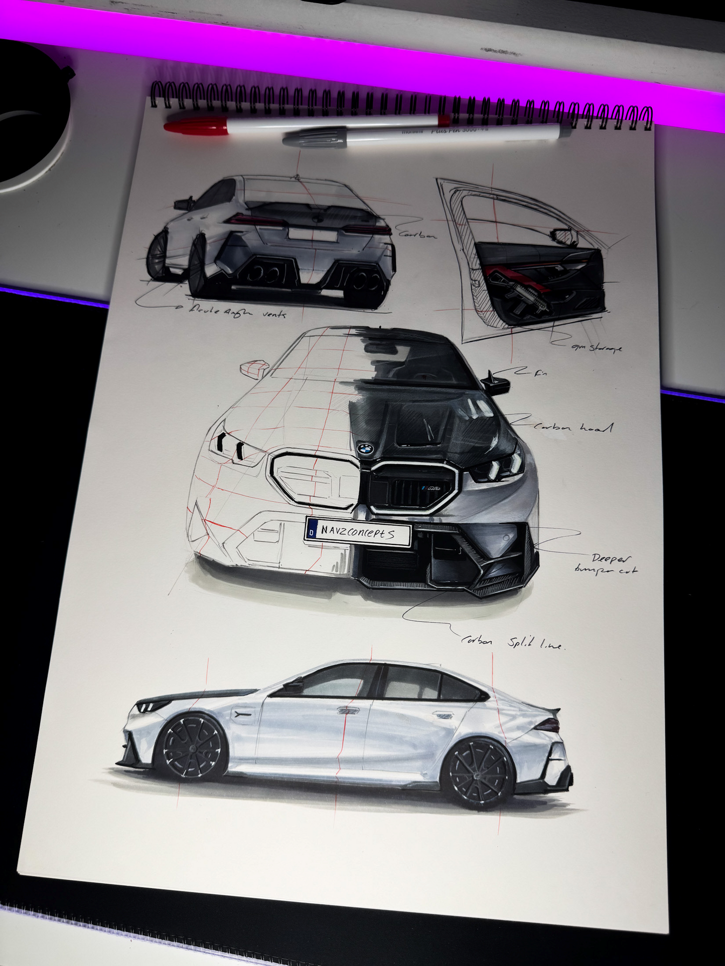 G90 M5 Bodykit Concept T-shirt